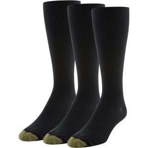 GOLDTOE Men's Mild Compression Over The Calf Socks