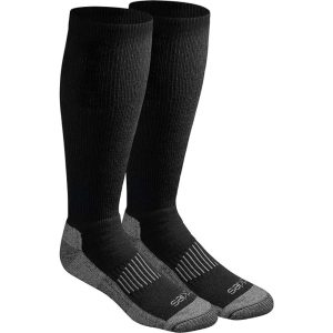 Dickies Men's Light Comfort Compression Over-the-calf Socks