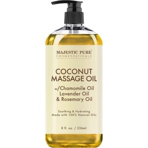 MAJESTIC PURE Coconut Massage Oil